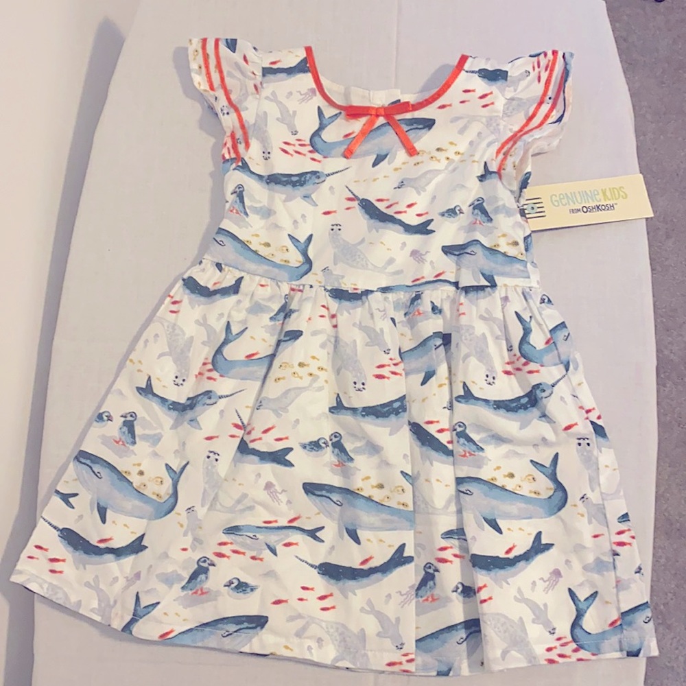 OshKosh B’gosh 2T summer whale dress